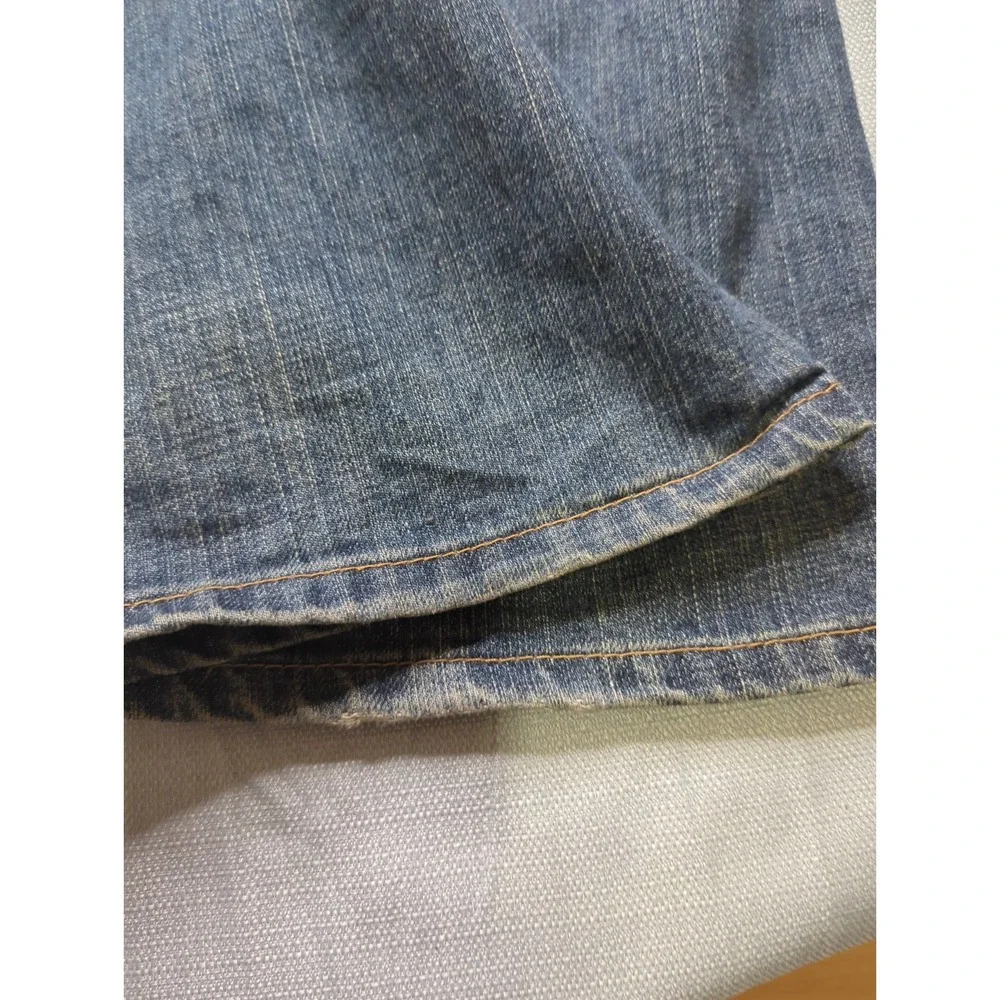 Levi's 505 Faded Jeans Mens 34x34 Straight Bootcut Y2K Grunge Cowboy Denim